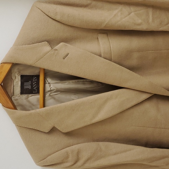 🤩Vintage Lanvin Boyd's Philadelphia 100% camel hair mens blazer - Picture 2 of 16